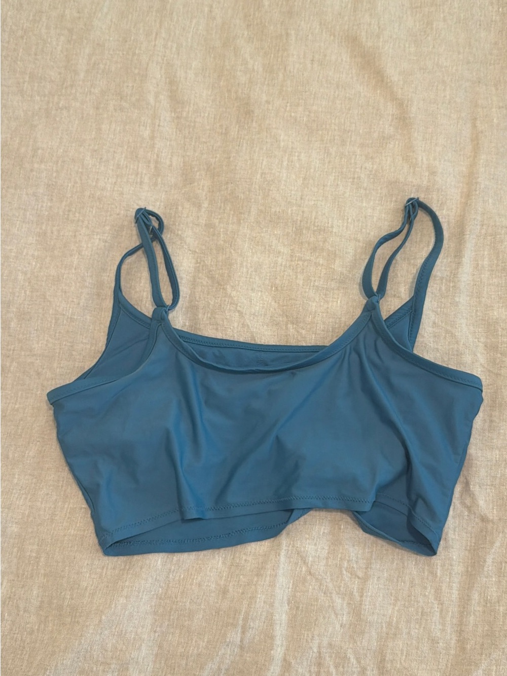 Aerie Dark Teal longline bikini top - Picture 2 of 3